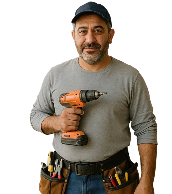 Man with tools